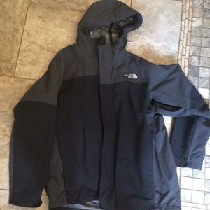 The North Face raincoat